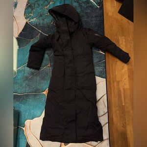 Lululemon Winter Warrior Long Parka Black